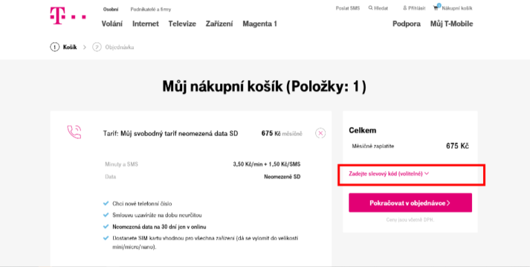 Informace pro rodiče žáků: SIM karta s internetem zdarma na 3 měsíce (T-mobile)